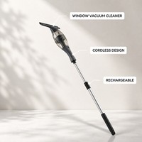 Nettoyeur de vitres électrique sans fil, aspirateur à main rechargeable pour miroirs, douches, carreaux et nettoyage automobile