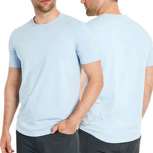 Tee-shirt en coton lavé doux avec col rond uni le plus vendu pour la personnalisation de l'impression par sublimation disponible à bas prix - Product Image 6