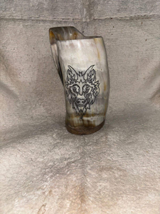 Mug en corne africaine de luxe, écologique, pour café, thé, vin, bière, design animal sculpté à la main, couleurs personnalisées, logo pour les fêtes, multi - Product Image 5