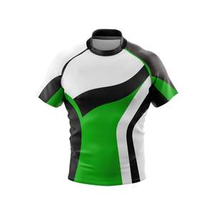 Estilo DE LA Liga Nacional de Rugby Camiseta de Rugby personalizada Medias mangas Rugby Union Club Partidos Camisetas de Rugby - Product Image 3