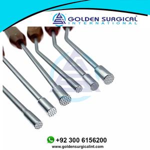 Martillo de hueso, fórceps de injerto óseo de meseta tibial, instrumento ortopédico curvo recto de 26cm de diámetro múltiple - Product Image 3