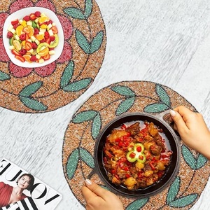 Luxury Glass Beaded Placemat by Indian Exporters for Wedding & Christmas Party <b>Table</b> Decor <b>Low</b> Price - Product Image 5