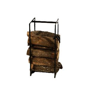 Porte-bûches en fer autoportant extérieur le plus vendu pour stocker des bûches coupées dans le jardin ou l'arrière-cour couleur de forme de taille personnalisée - Product Image 1