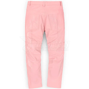 Pantalon en cuir décontracté à taille moyenne pour hommes Pantalon en cuir de haute qualité avec impression de logo personnalisé Meilleur prix pour la vente en gros - Product Image 2