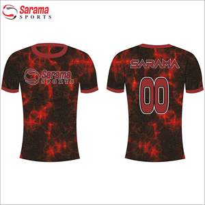Wholesale Team Club Custom Sublimated Casual Wear Kit Sublimated <b>Half</b> <b>Sleeve</b> Jersey - Product Image 4
