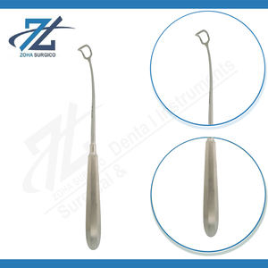 Cureta Adenoidal Beckmann de Alta Calidad, Manual, 216 mm de Largo, Hoja de 8 mm, Acero Inoxidable Quirúrgico Reutilizable, Juego de Instrumentos con Certificación CE - Product Image 3