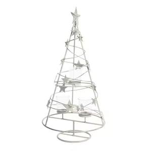 Bougeoir chauffe-plat en métal Décorations d'événement de luxe pour les occasions de Pâques Décor de Noël - Product Image 5