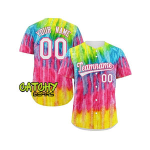 Customized Baseball Full Buttons Shirt Sleeveless Vest Baseball Team Jersey - Product Image 3