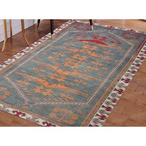 Tapis imprimé à motifs ethniques, choix de couleurs vibrantes, décoration antique, design turc, tapis gobelin - Product Image 1