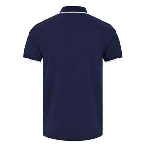 Tricot de haute qualité pour chemises, vente en gros, design personnalisé, 100% coton, respirant, séchage rapide, couleur bleue pour hommes, été - Product Image 6