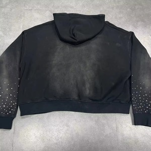 Sweat-shirts pour hommes de style streetwear, de haute qualité, fabrication professionnelle, vente chaude, nouvelle arrivée, motif uni, à capuche pour hommes - Product Image 2