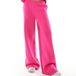 Collection 2025 Ensemble de survêtement pour femme avec fermeture éclair, pantalon large et sweat-shirt, ensemble 2 pièces rose pour femmes, taille plus, ensemble décontracté ample - Product Image 3