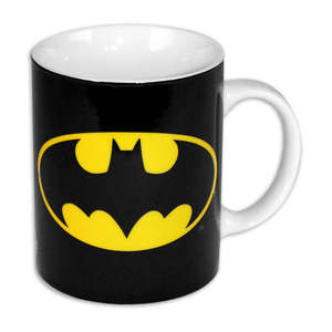 Mug au design original avec logo Batman, DC Comics, en porcelaine, céramique, passe au lave-vaisselle, 600 ml, pour cadeaux promotionnels - Product Image 2
