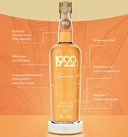 Cachaça 1922 Vieillie, Spiritueux de Canne à Sucre Brésilien, 700ml, 40% ABV, Fût de Chêne Ipe Jequitiba