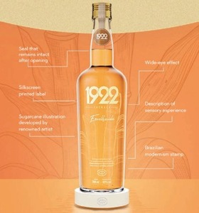 คาชาคา 1922 เอนเวลเฮซิดา บริสุทธิ์จากอ้อยบราซิล บ่มด้วยไม้โอ๊ค อิเป้ เจกีติบา 700 มล. 40% แอลกอฮอล์ - Product Image 5