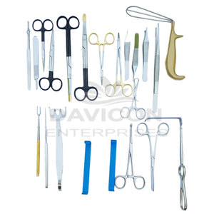 Ensemble d'instruments de chirurgie de lifting du visage en acier inoxydable de 21 pièces/ensemble d'instruments de chirurgie plastique le plus vendu de haute qualité - Product Image 1