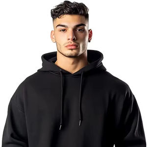 เสื้อฮู้ดดี้ผ้าฟลีซ PC 350 GSM แบรนด์ใหม่จาก Trendy Rabbit สำหรับผู้ชาย ราคาขายส่งแบบกำหนดเองได้ - Product Image 1