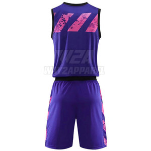 Bajo MOQ Baloncesto Jersey Sublimación Hombres Uniforme de baloncesto para la venta en línea Último diseño Uniforme de baloncesto - Product Image 2