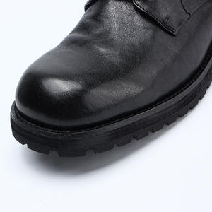 Chaussures Oxford en cuir de vache véritable avec semelle antidérapante et doublure respirante, chaussures de ville pour hommes - Product Image 5