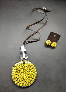 Best Selling Adjustable Length Leather Cord Metal Strips Pendant <b>Necklace</b> Jewelry Steel Fashion <b>Necklace</b> Stainless Steel Jewelry - Product Image 4