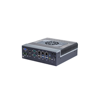 Mini PC industriel avec processeur Core I3 I5 I7 de 10e génération, 8 Go de RAM, 256 Go de SSD, VGA, Windows 11 - Ordinateur embarqué à montage mural
