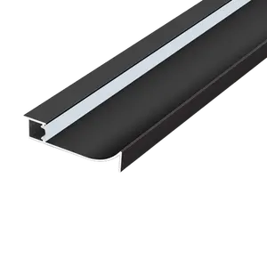 Factory price Indoor Floor Skirting Aluminum Led Skirting Board Items Aluminum Profile metal skirting