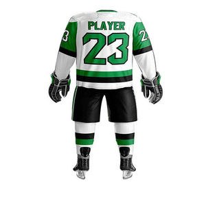 Uniforme de Hockey sobre Hielo Personalizado de Alta Calidad para Hombre, Camisetas Sublimadas, Pantalones Cortos Unisex, Último Diseño, Uniforme Deportivo Masculino - Product Image 6