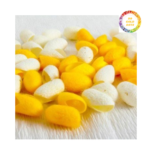 Algodón capullo de seda de alta calidad para exfoliar y limpiar la piel - Product Image 1