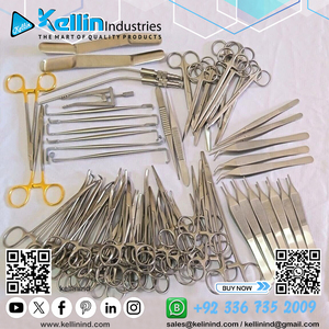 Instruments chirurgicaux de chirurgie plastique Kit de 72 pièces Ensemble d'instruments chirurgicaux Fabricant Fournisseur Sialkot Pakistan - Product Image 6
