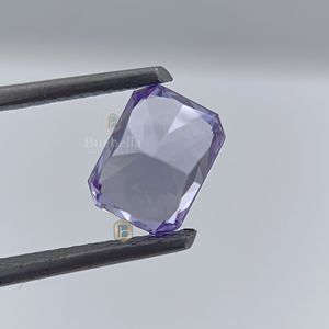 Azul marino 1ct a 10ct Diamante suelto americano Corte de Esmeralda triturado de hielo único CZ con color inusual para joyería - Product Image 3