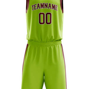 ชุดบาสเก็ตบอลแบบมีแขนเสื้อคอวีสองชิ้นพิมพ์โลโก้และตัวเลขตามสั่ง - Product Image 5