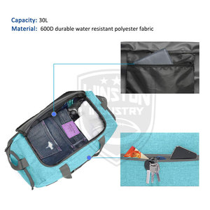 Wholesale Rate Custom Logo <b>Sports</b> <b>Bag</b> <b>Men</b> Women Foldable Waterproof Gym <b>Sports</b> <b>Bag</b> - Product Image 2