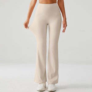 Pantalones de Yoga de poliamida informales para mujer al por mayor mallas de gimnasio de cintura alta transpirables levantamiento de glúteos deportes Fitness entrenamiento esencial - Product Image 5