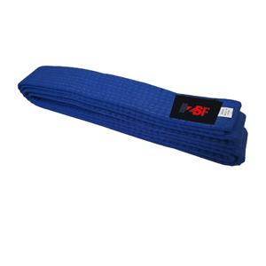 Ceinture de compétition de BJJ personnalisable en plusieurs couleurs, épaisseur de 4 cm, 100 % coton - Parfaite pour l'uniforme de karaté avec étiquette privée - Product Image 1