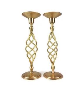 Portavelas de metal inoxidable de alta moda, precio al por mayor, diseño Premium, portavelas dorado, forma de flor en calidad Premium - Product Image 3