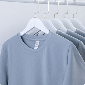 เสื้อยืดคอกลมผู้ชายเนื้อผ้าคอตตอน/ใยไผ่ สวมใส่สบาย ผลิตจากปากีสถาน - Product Image 3