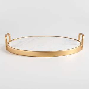 Bandeja de servicio de diseño botánico, elegante y elegante bandeja ecológica, ideal para la cocina del hogar y el uso de regalos, decoración inspirada en la naturaleza - Product Image 5