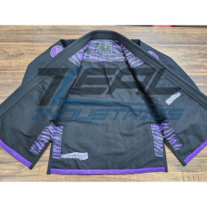 Personnalisé jiu jitsu gi kimono 100% coton 450 gsm perle armure veste 10oz ripstop sergé coton pantalon personnalisé bjj gi fabriqué au Pakistan - Product Image 2