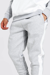 OEM 1005 algodón francés Terry ligero invierno transpirable Jogger Color personalizado Chenille bordado chándal hombres - Product Image 5