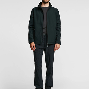 Wholesale Men's Softshell Waterproof Jacket High Street Style Hooded Collar Good Selling OEM Winter Product <b>Cheap</b> Price - Product Image 4