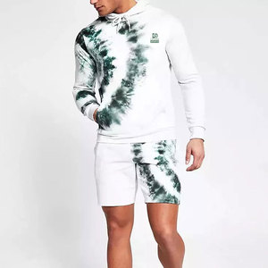 Ensemble sweat à capuche et short décontracté 100 % coton pour homme, séchage rapide, respirant, haute qualité, couleurs personnalisables, vente en gros - Product Image 4