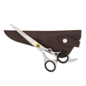 Ciseaux de coiffure professionnels en acier inoxydable à manche en céramique pour droitiers, 32 dents, pour éclaircir les cheveux, tranchants, pour la beauté - Product Image 3