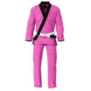 Bjj Gi Uniforme de Jiu Jitsu Brasileiro estilo personalizado melhor design de material de algodão para artes marciais Judo Karate Jiu Jitsu Uniforme OEM