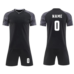 โลโก้ที่กําหนดเองฟุตบอลกีฬาเสื้อเปล่าพิมพ์หมายเลขชื่อเสื้อฟุตบอลฝึกซ้อมระบายอากาศ - Product Image 1