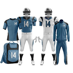 Uniforme de Fútbol Americano Personalizado con Logotipo, Ropa Deportiva de Secado Rápido, Fabricación Profesional, con Bolsas - Product Image 1