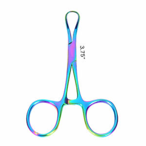 ที่หนีบผ้าขนหนูคุณภาพดีที่สุด ขนาด 3.75 นิ้ว สีรุ้ง ผลิตจากเหล็กกล้าไร้สนิมเยอรมัน ที่หนีบผ้าขนหนูคุณภาพดีที่สุด - Product Image 6