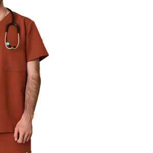 Tenues d'infirmière pour hommes de qualité supérieure, en polyester tricoté, disponibles dans toutes les couleurs et tailles, faciles à porter, vente en gros - Product Image 2