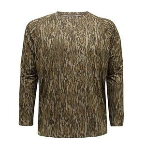 Cómodas camisas de pesca de tela elástica al por mayor camisas de pesca de camuflaje diseño personalizado sublimación poliéster ropa de pesca - Product Image 6