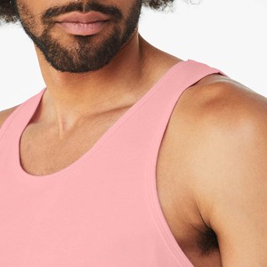 100% Coton Respirant Adulte Unisexe Jersey Gym Débardeur Homme - Product Image 5