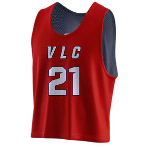 Maillots de lacrosse réversibles en polyester personnalisés de haute qualité, respirants, à séchage rapide, légers, grandes tailles, unisexes, pour adultes - Product Image 5